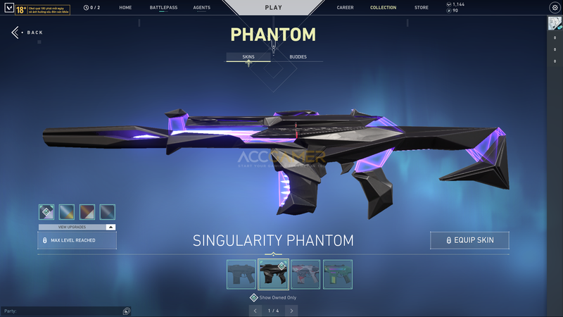 Prata 1 | Full Agents - Singularity Phantom, RGX 11Z Pro Vandal e muitos mais